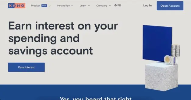 Koho Savings Account Canada