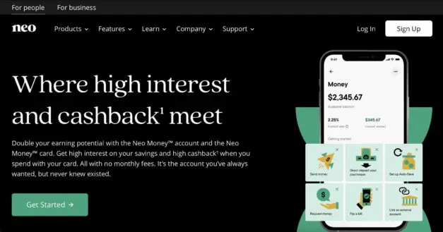 Neo Savings Account Canada