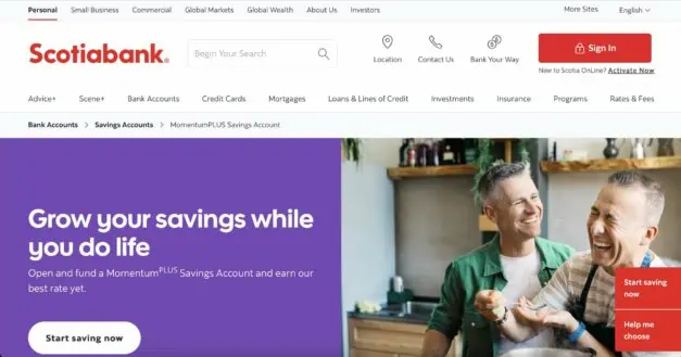 Savings Account Ontario
