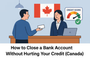close a bank account without hurting your credit