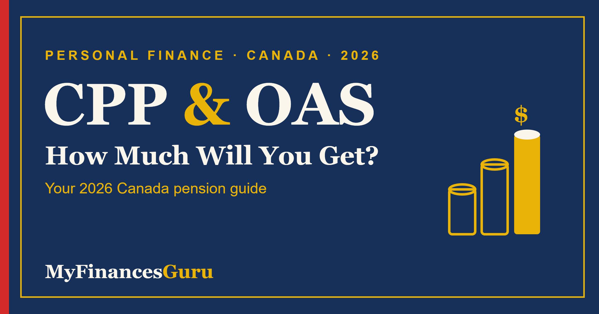 CPP and OAS 2026 payment amounts for Canadian retirees