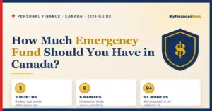 How much emergency fund should you have in Canada — 3, 6, or 9 months of expenses