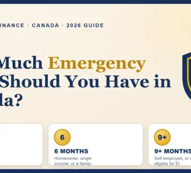 How much emergency fund should you have in Canada — 3, 6, or 9 months of expenses