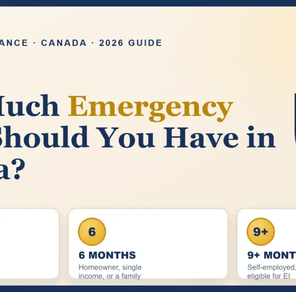 How much emergency fund should you have in Canada — 3, 6, or 9 months of expenses