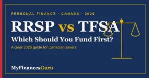 RRSP vs TFSA comparison for Canadian savers in 2026