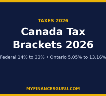 Canada Tax Brackets 2026: Federal and Ontario Rates With Take-Home Examples