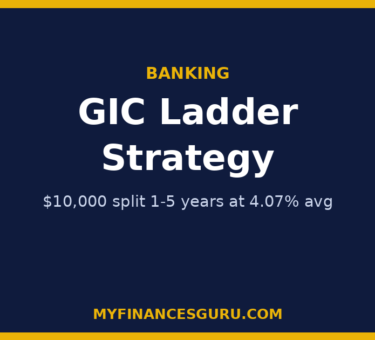 GIC Ladder Strategy: How Canadians Split $10,000 Across 1–5 Year GICs